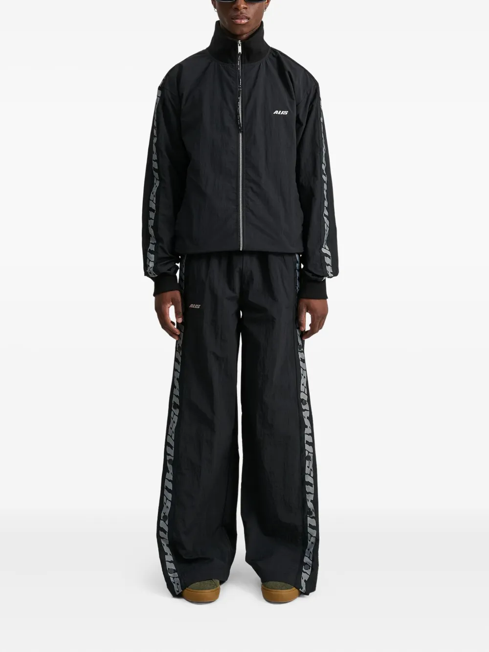 A.li.ás Abbate Zip-up Jacket In Black