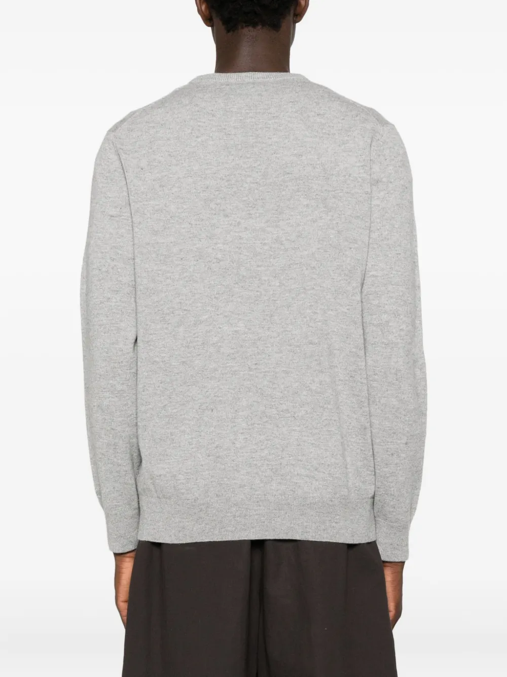 Mc2 Saint Barth Heron Sweater In Gray