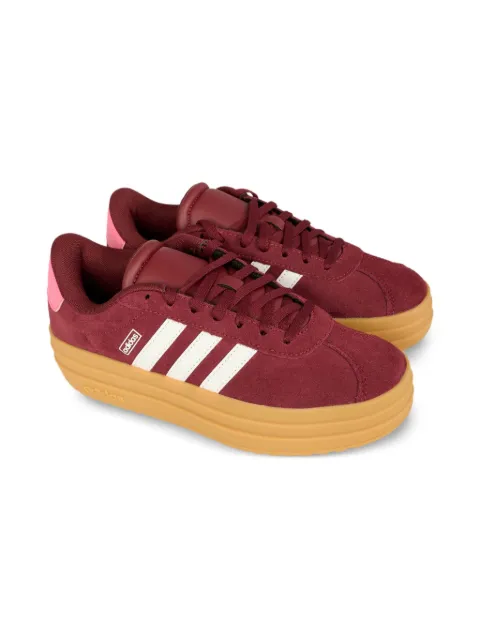 adidas Kids stripes platform sneakers