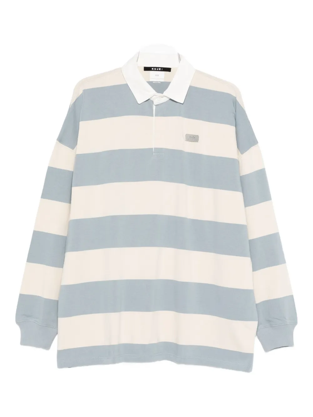 Ksubi Striped Polo Top In Multi