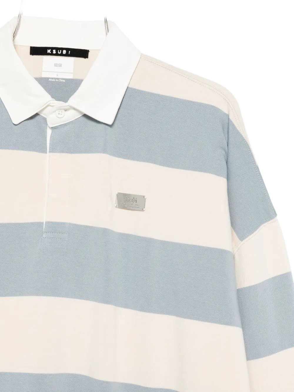 Ksubi Striped Polo Top In Multi