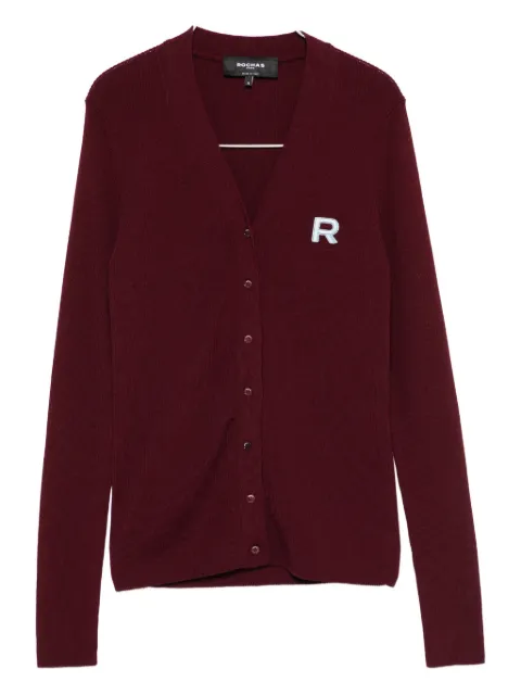 Rochas logo-appliqué cardigan