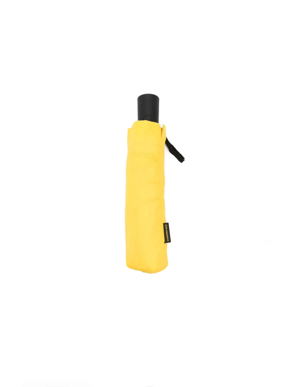 Mandarina Duck Logo-patch Umbrella In Yellow
