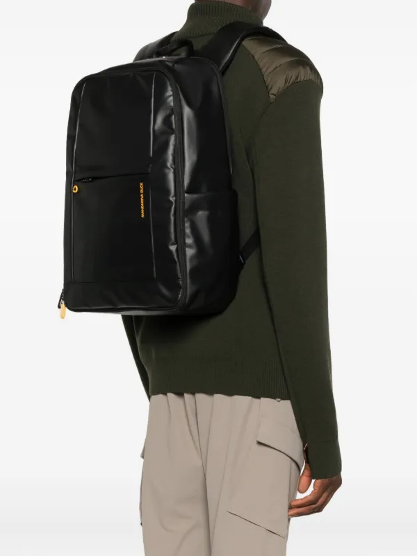 【MANDARINA DUCK】リュック　バックパック　ビジネス　カジュアル Mandarina Duck ロゴパッチ バックパック | FARFETCH JP