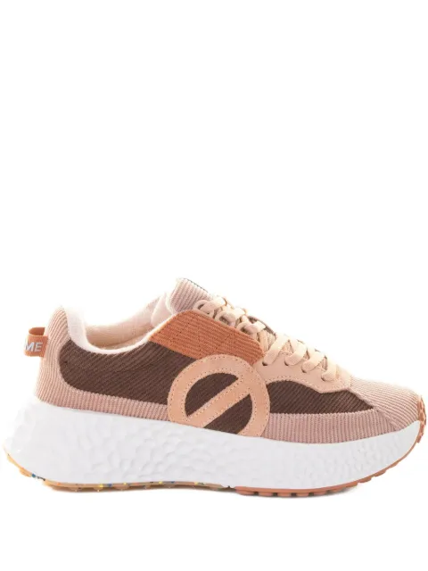 No Name corduroy-panel sneakers