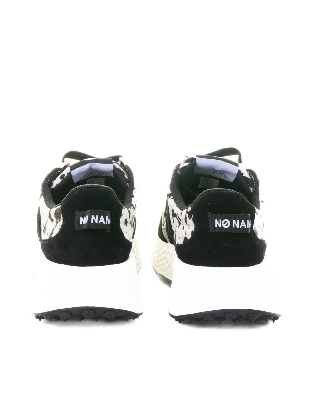 No Name Animal-print Lace-up Sneakers In Multi