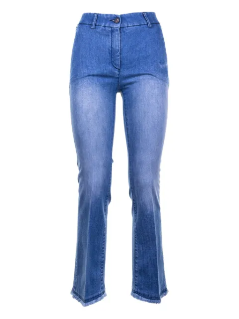 Via Masini 80 frayed-hem jeans
