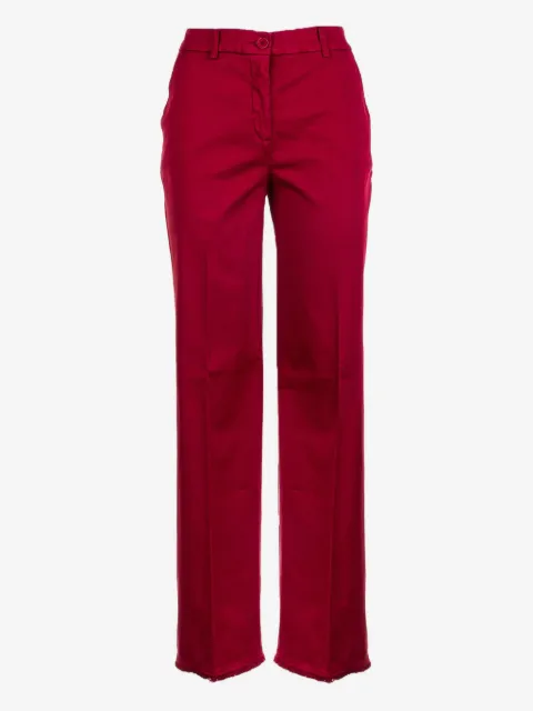 Via Masini 80 button-fastening trousers