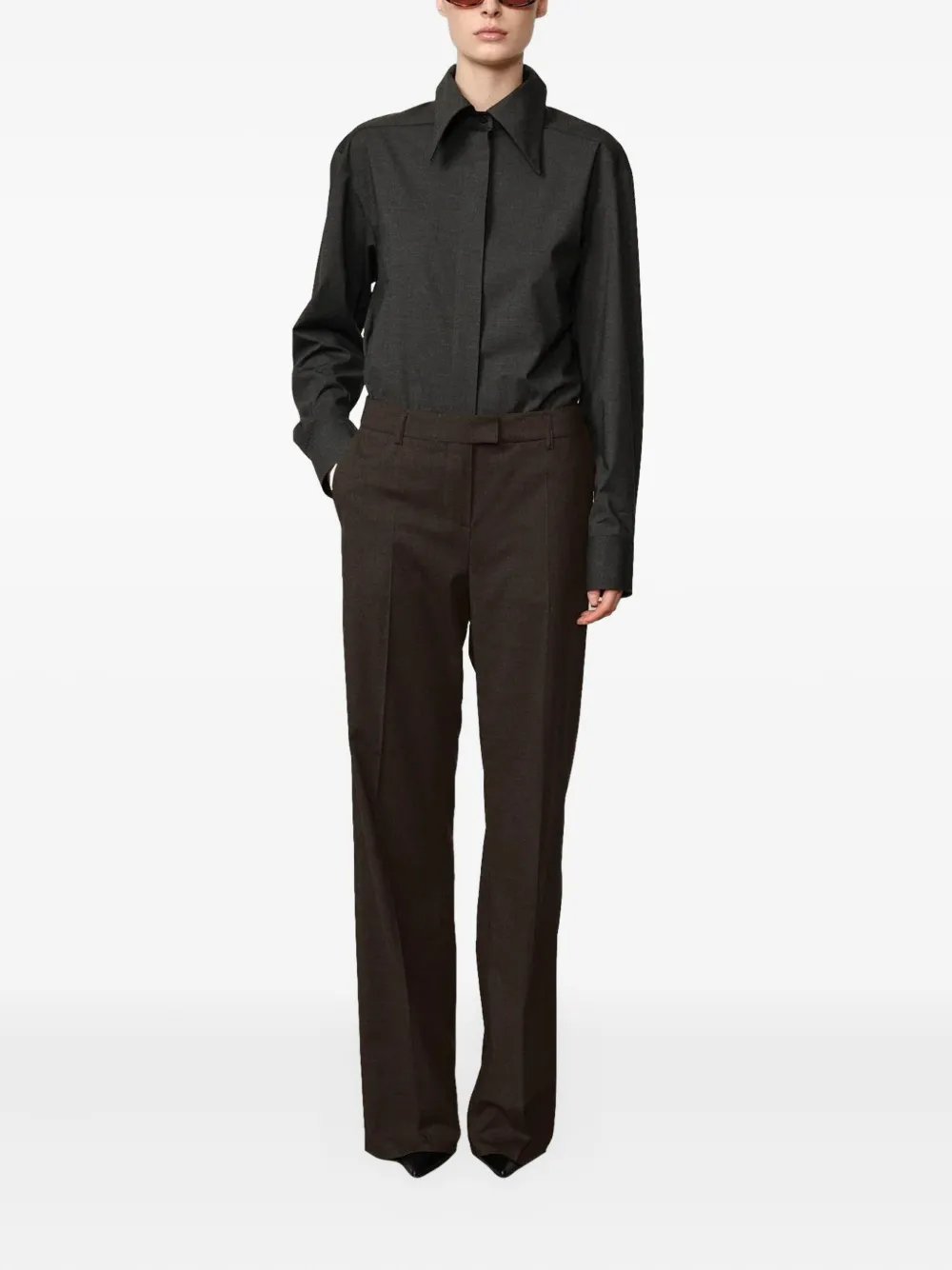Herskind Jack Trousers In Brown