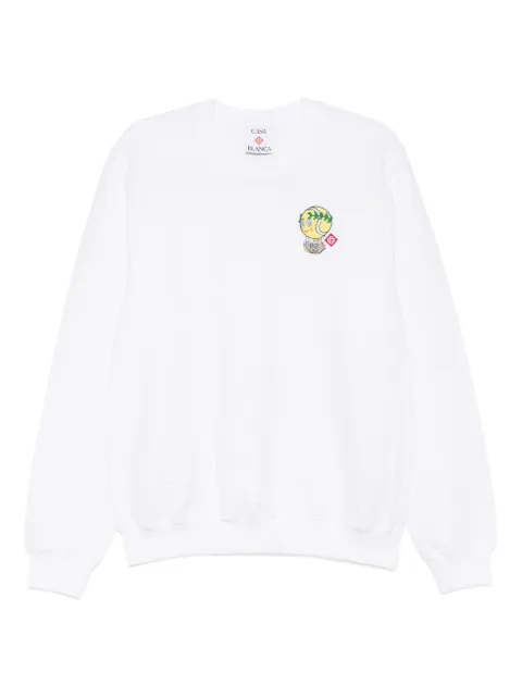 Casablanca Graphic Cotton Sweatshirt
