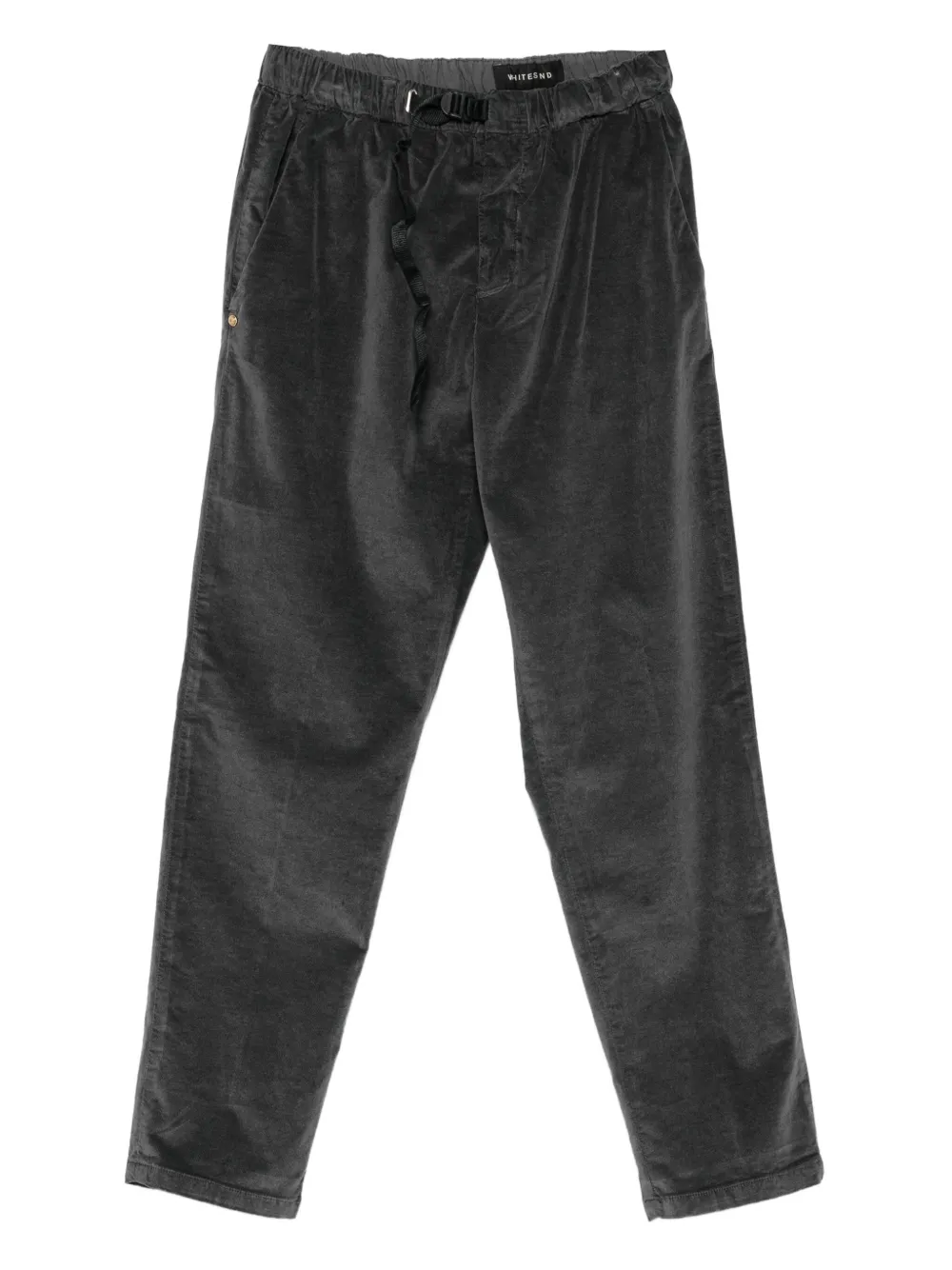 White Sand drawstring-waist trousers | Grey | Image 1