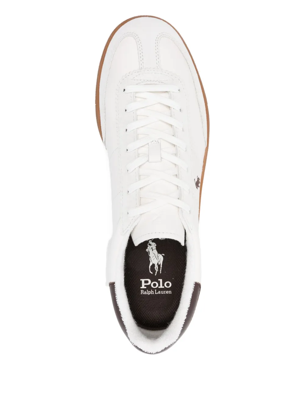 Polo Ralph Lauren Bedford Polo Pony Sneakers In White