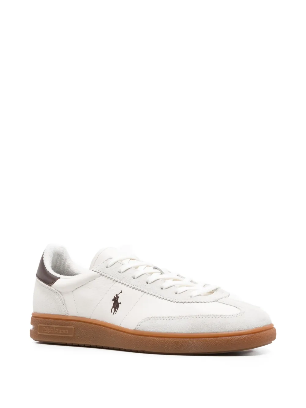 Polo Ralph Lauren Bedford Polo Pony Sneakers In White