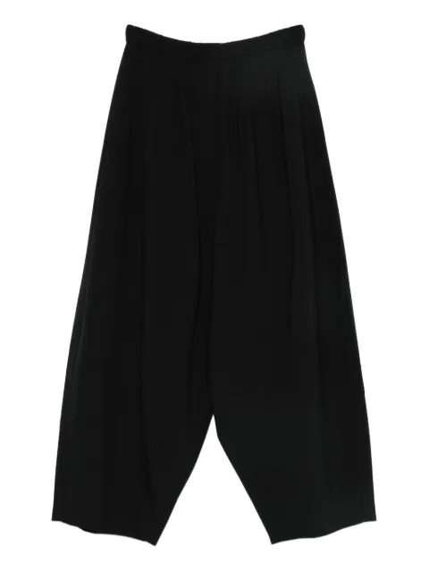 Cordera pleated-front tailored trousers