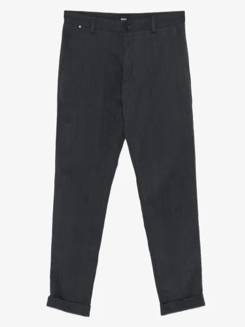 BOSS pantalon court boutonné