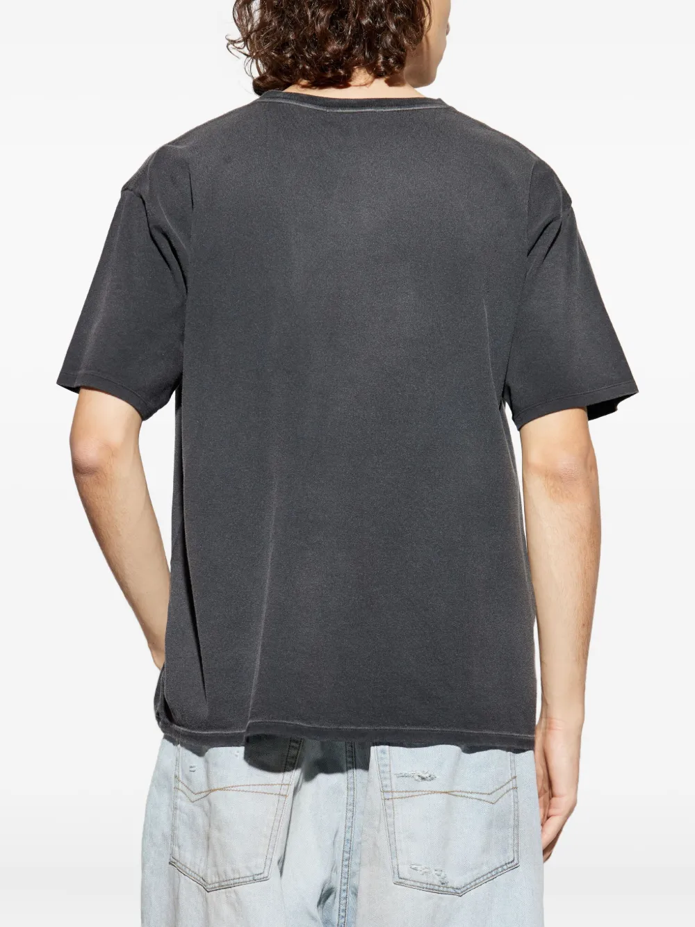 Duke & Dexter Logo-print T-shirt In Gray