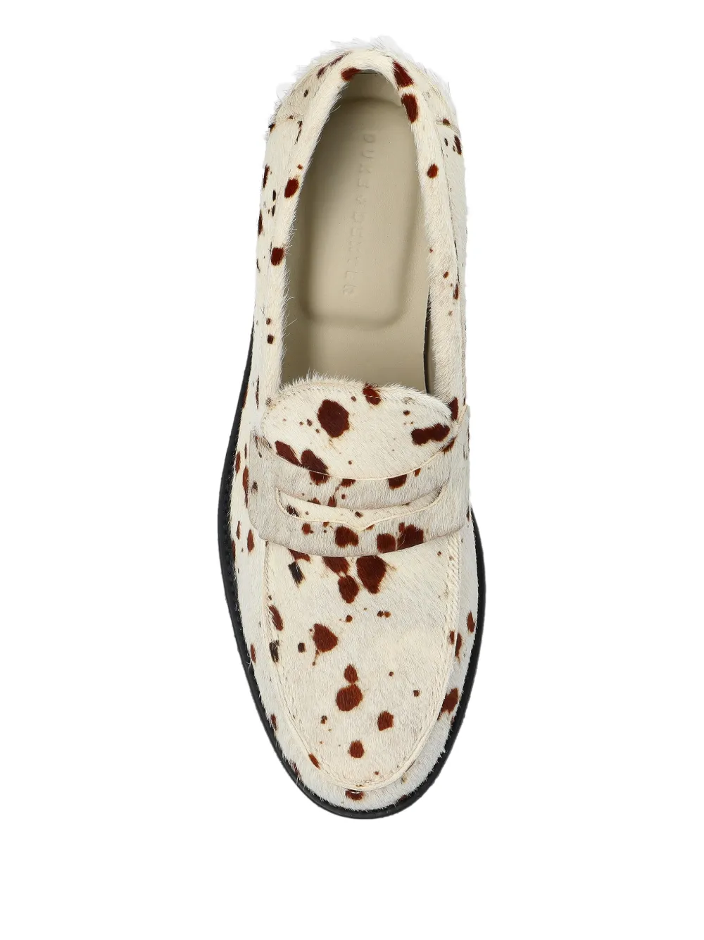 Duke & Dexter Wilde Penny Loafers In White