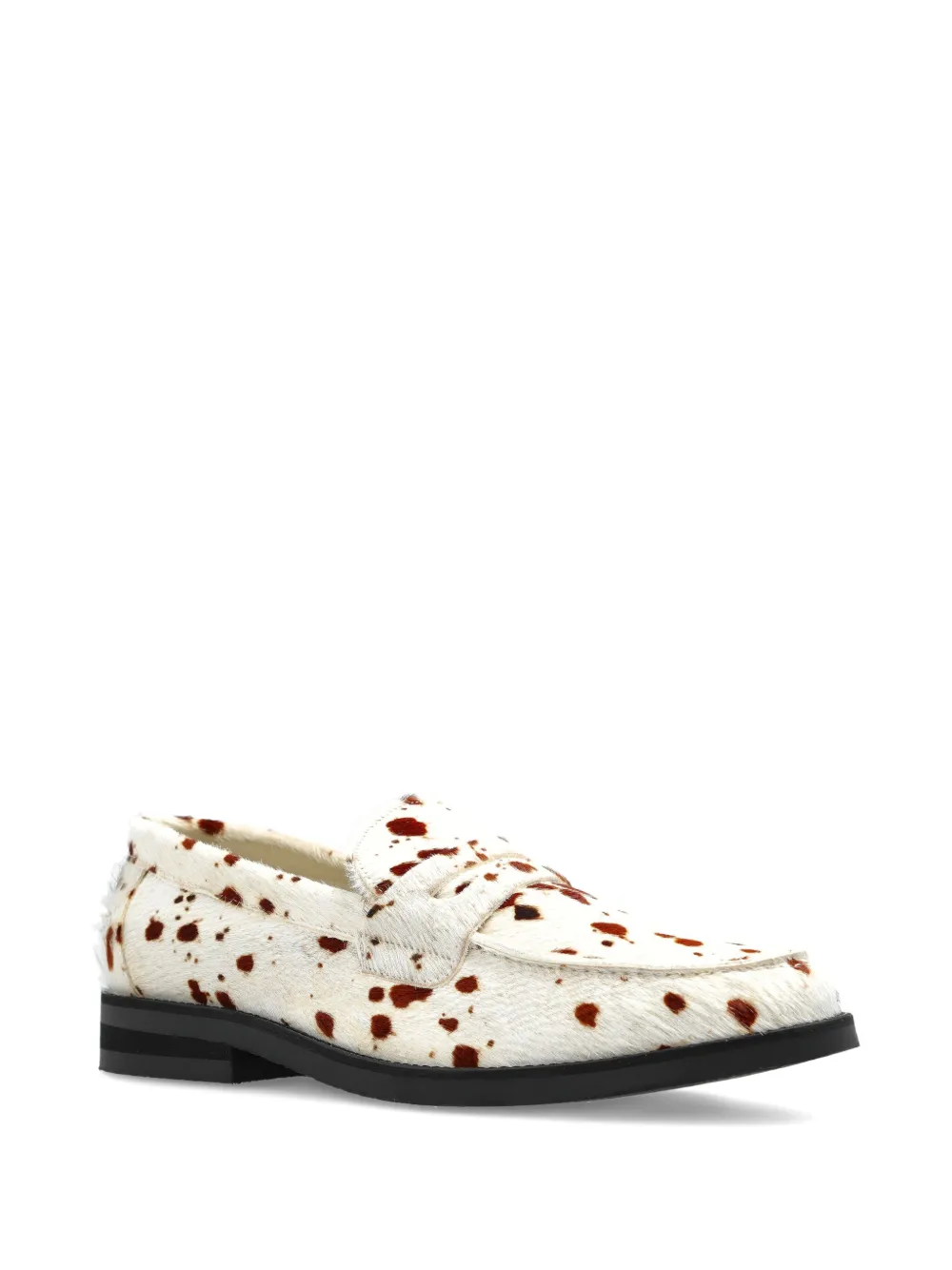 Duke & Dexter Wilde Penny Loafers In White