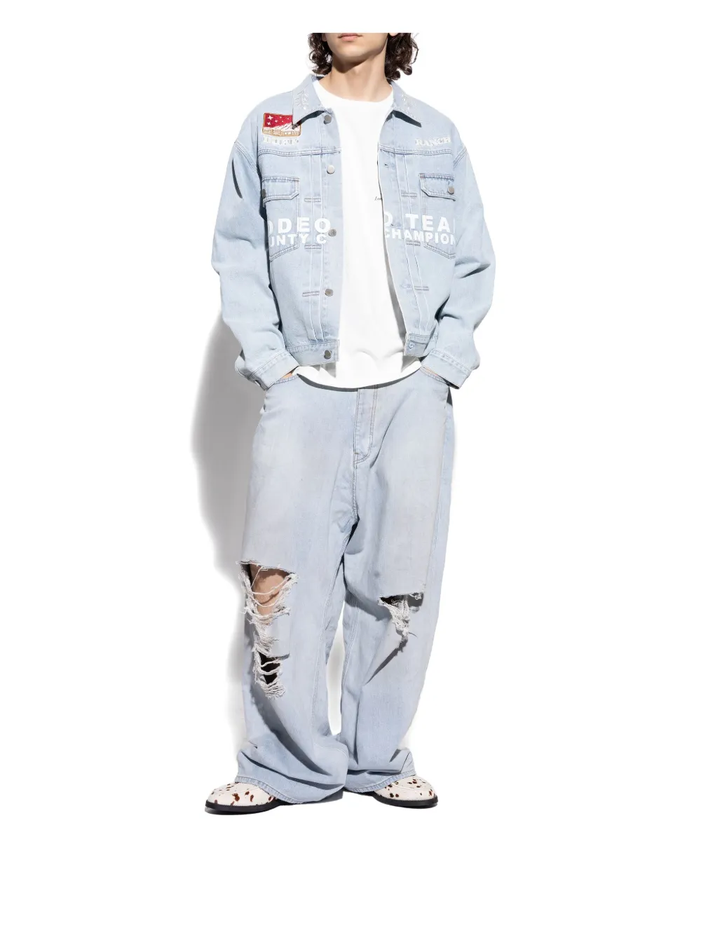 Duke & Dexter Wilde Penny Loafers In White