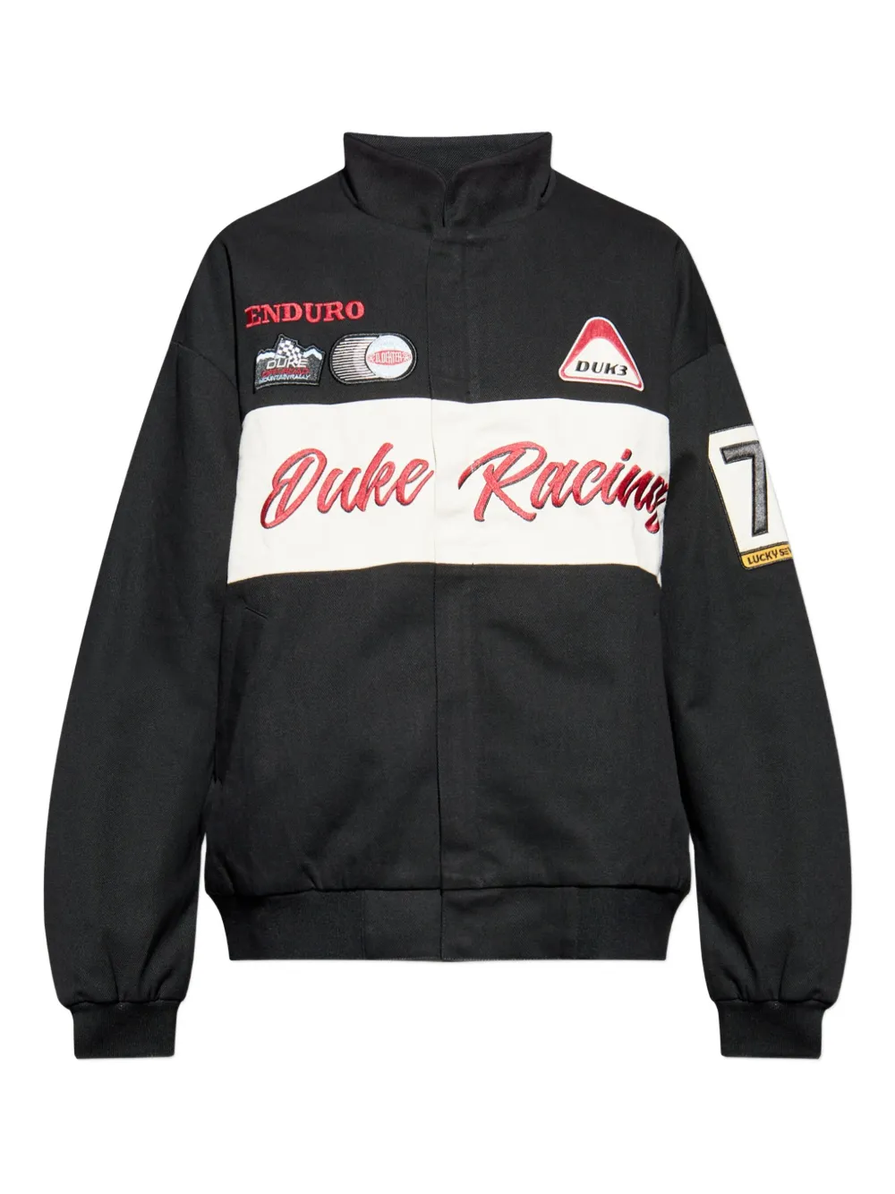 DUKE & DEXTER DR1 World Championship embroidered jacket | Black | Image 1