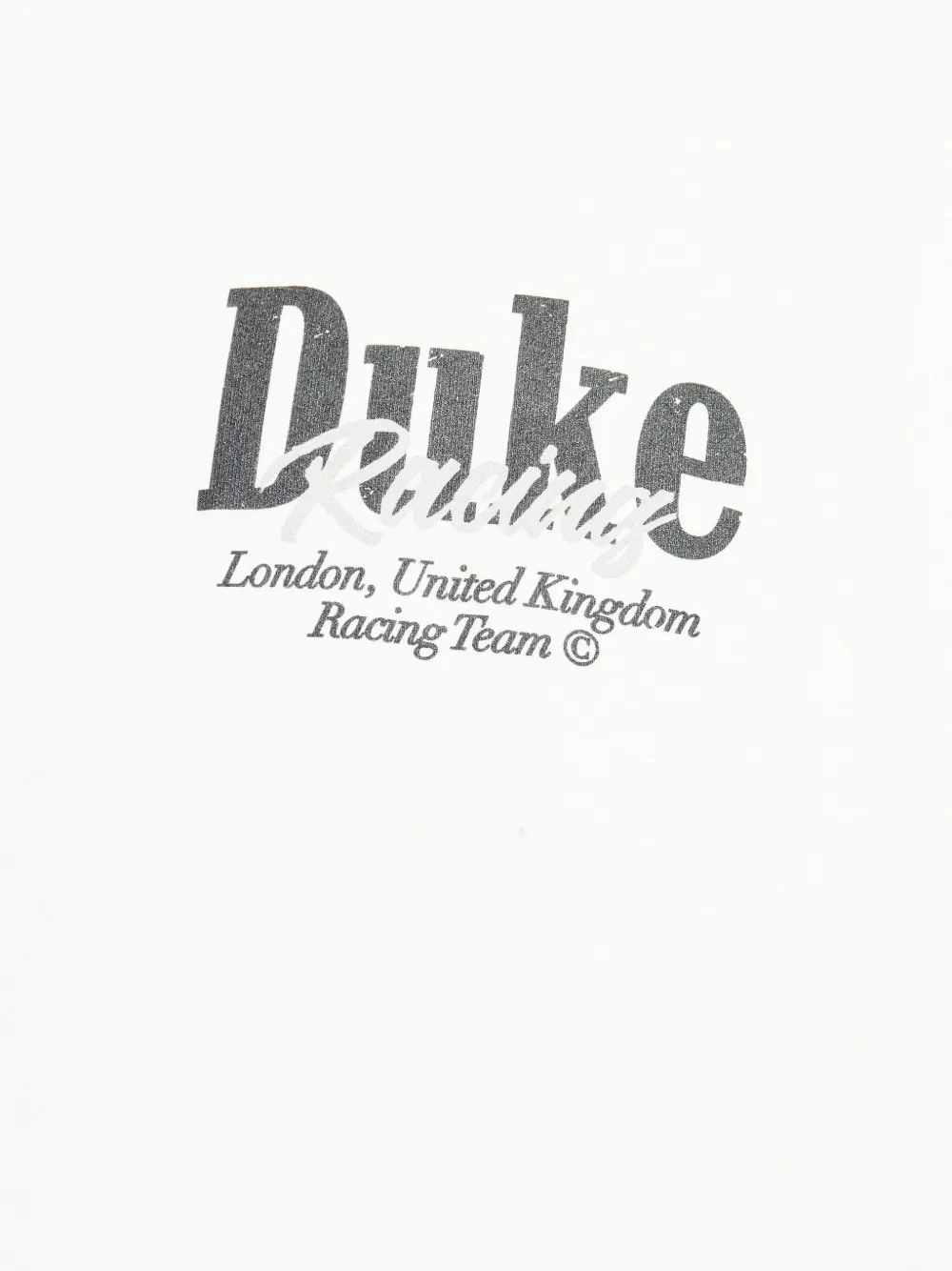 Duke & Dexter Logo-print T-shirt In White