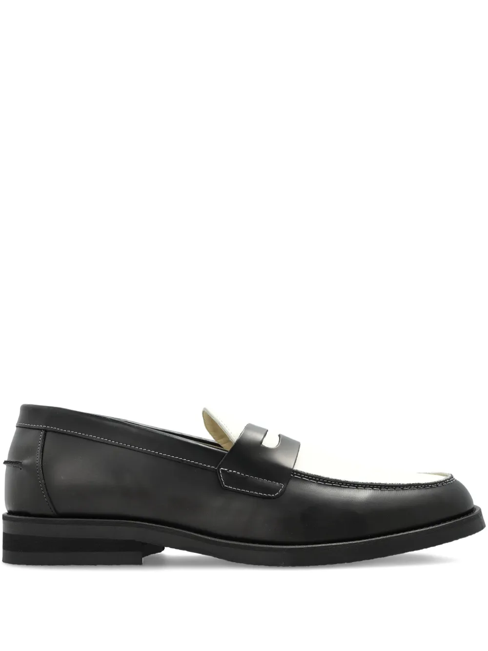 DUKE & DEXTER Wilde penny loafers | Black | Image 1