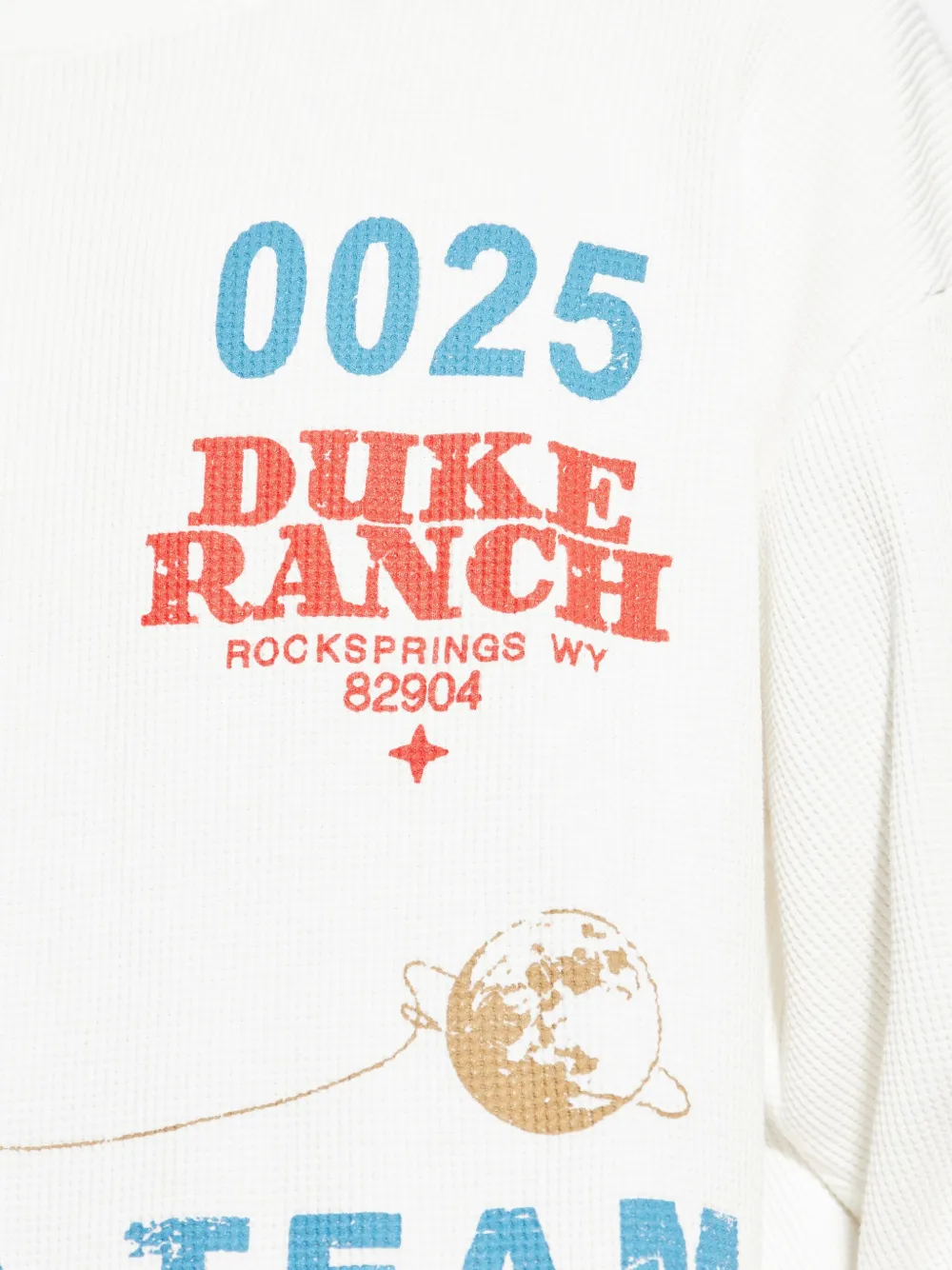 Duke & Dexter Graphic-print T-shirt In White