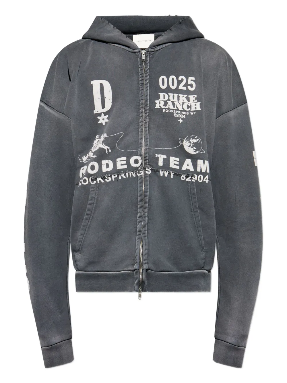 DUKE & DEXTER hoodie Duke Rodeo Team | negro | Image 1