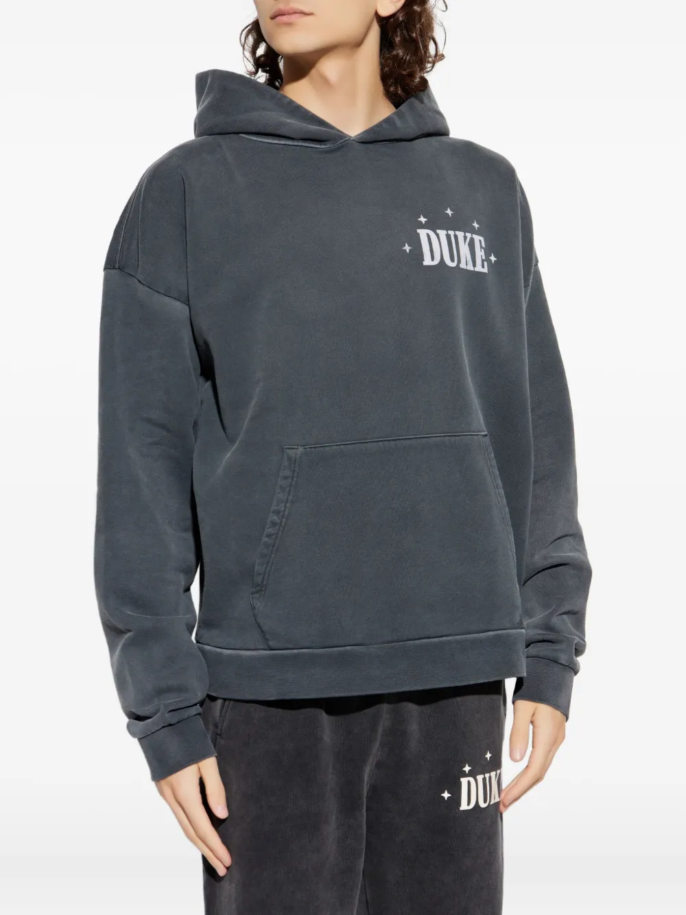  Duke & Dexter Duke Plus Hoodie - Grey 