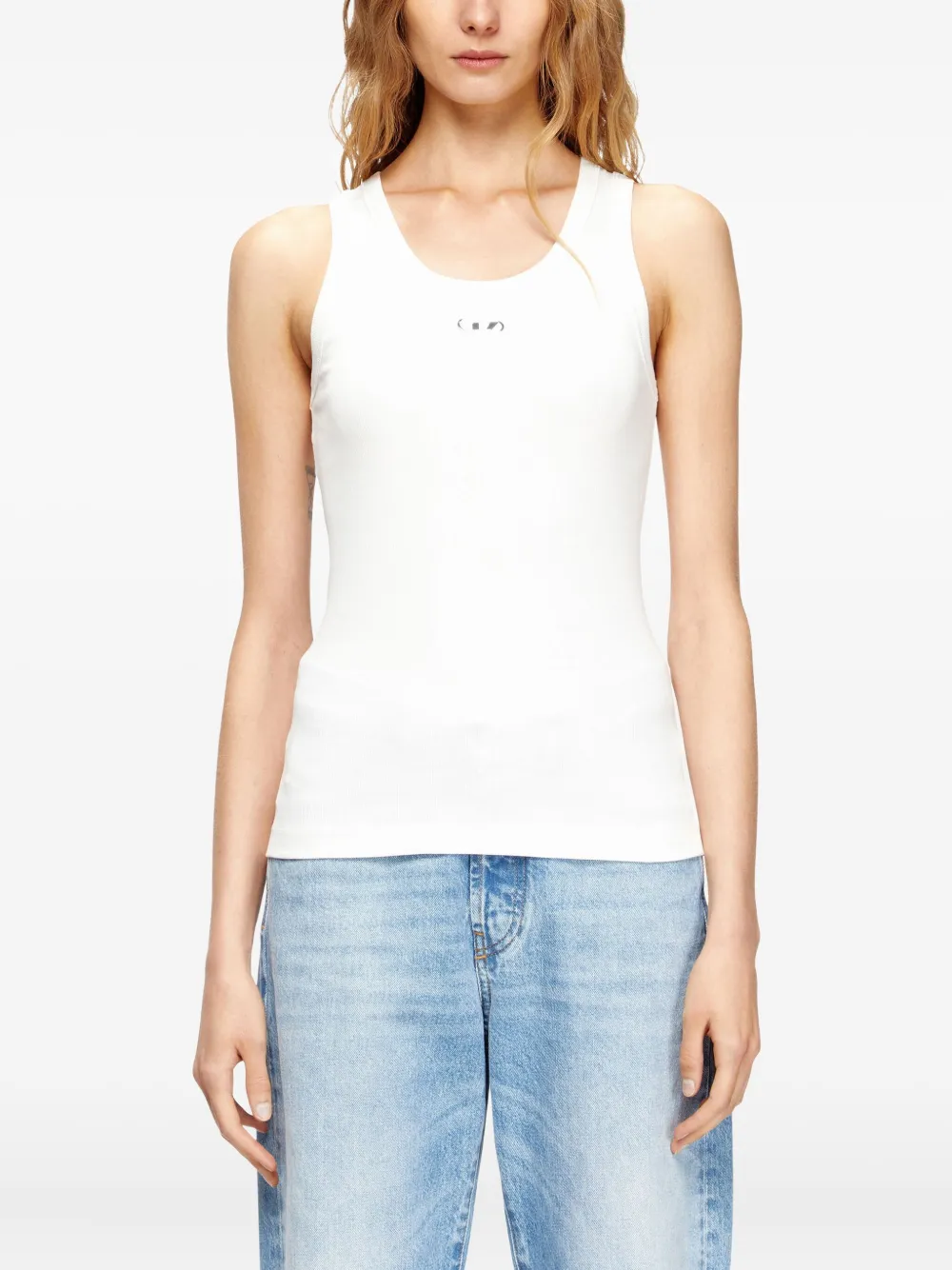 Diesel T-Anki-Od tanktop Wit