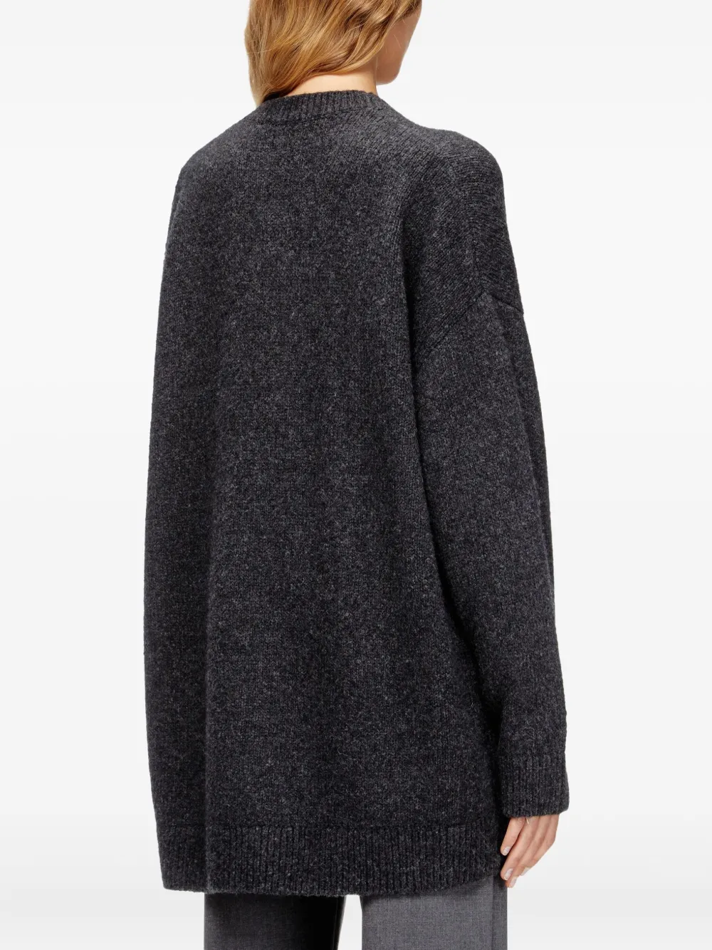 Diesel M-areela Cardigan In Black