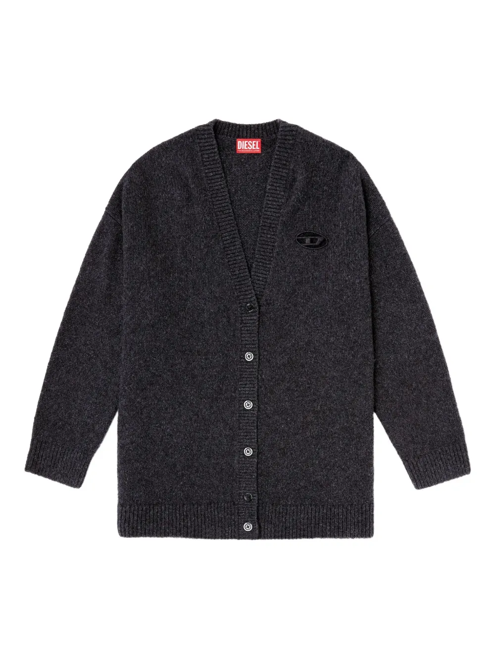 Diesel M-areela Cardigan In Black