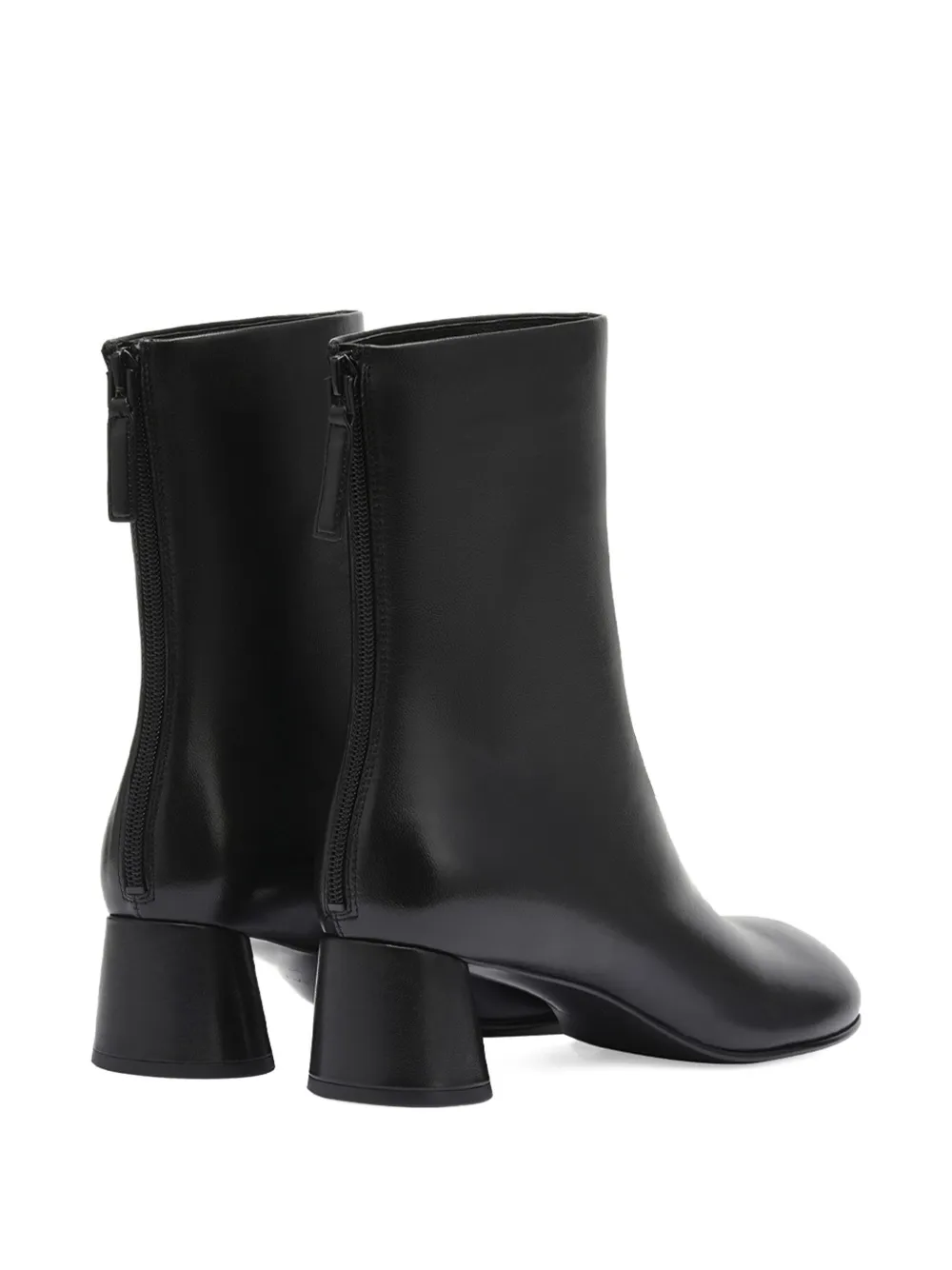 Potamy Knöchelhohe Lederstiefel In Black