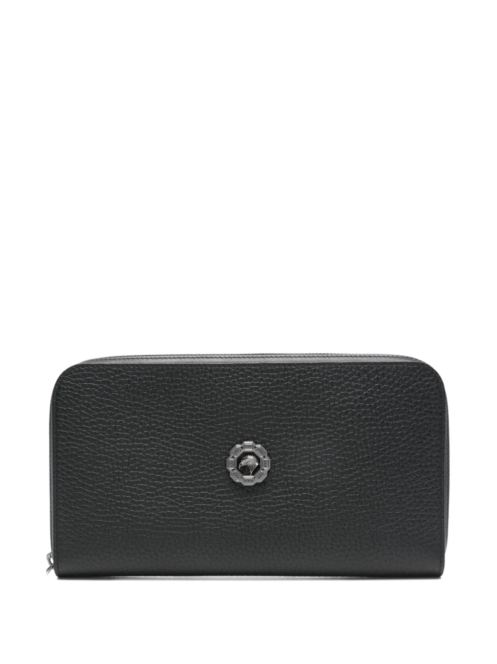 Stefano Ricci textured zip wallet - Nero