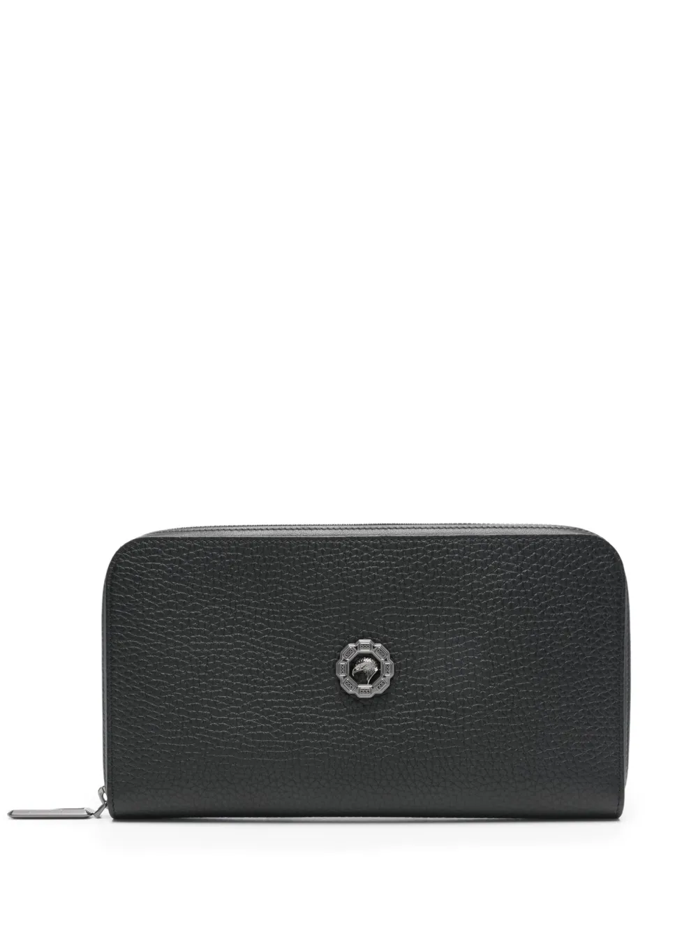 Stefano Ricci textured zip wallet | Black | Image 1