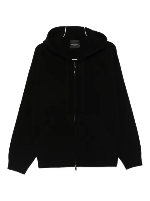 Roberto Collina 拉链连帽衫