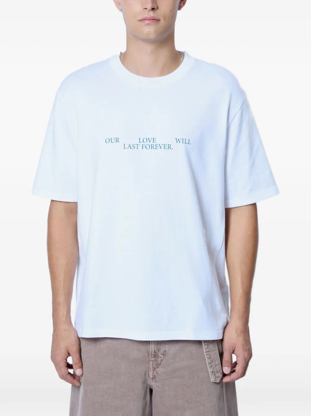 ACMH x Love International logo-motif T-shirt – White