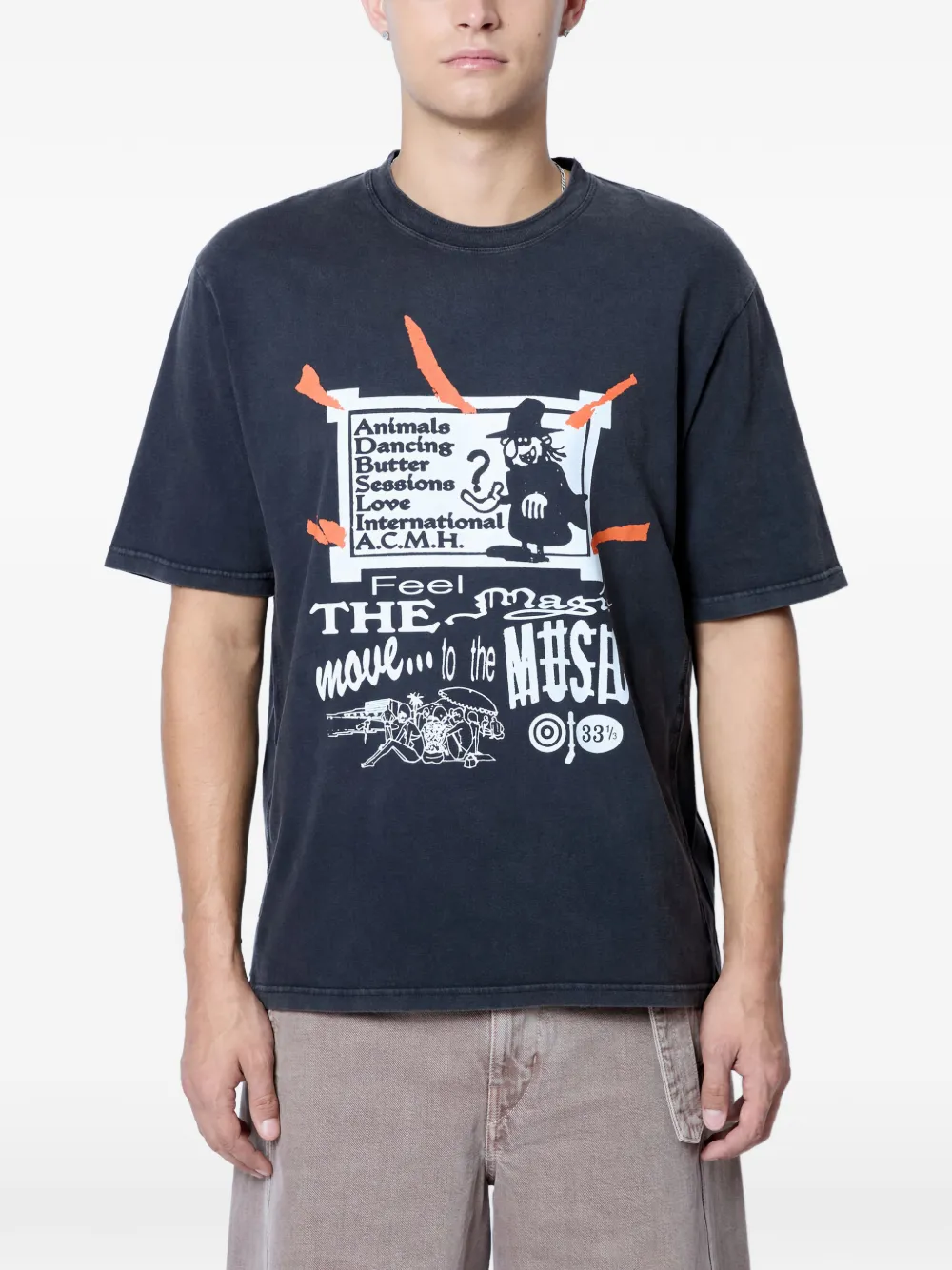 ACMH x Love International graphic T-shirt – Blue