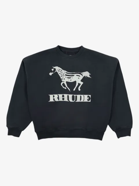 RHUDE sudadera con estampado gráfico