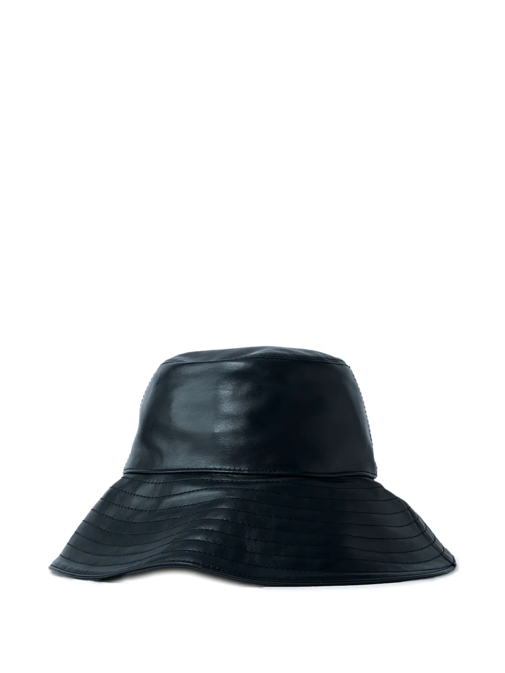 Moncler x EE72 by Edward Enninful Vissershoed met logopatroon Zwart