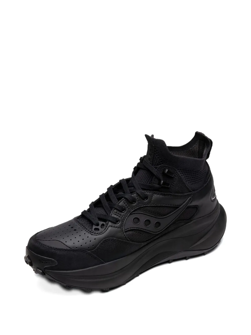 Saucony Trekker S high-top sneakers met logo Zwart