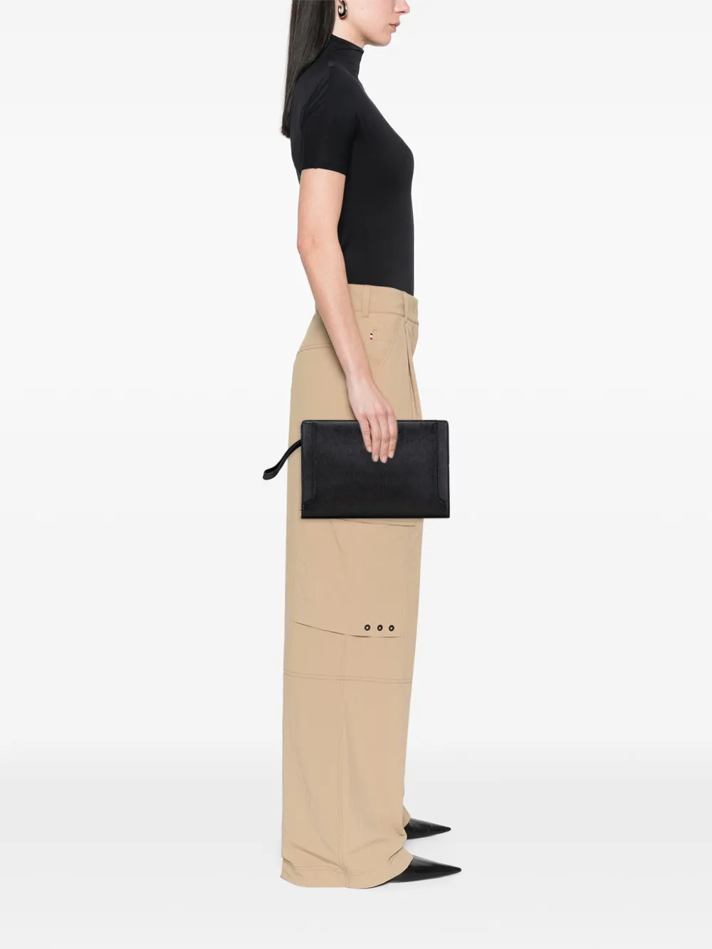 Burberry Pre-Owned 2000-2017 Leather clutch bag | Pre-Owned | Image 2