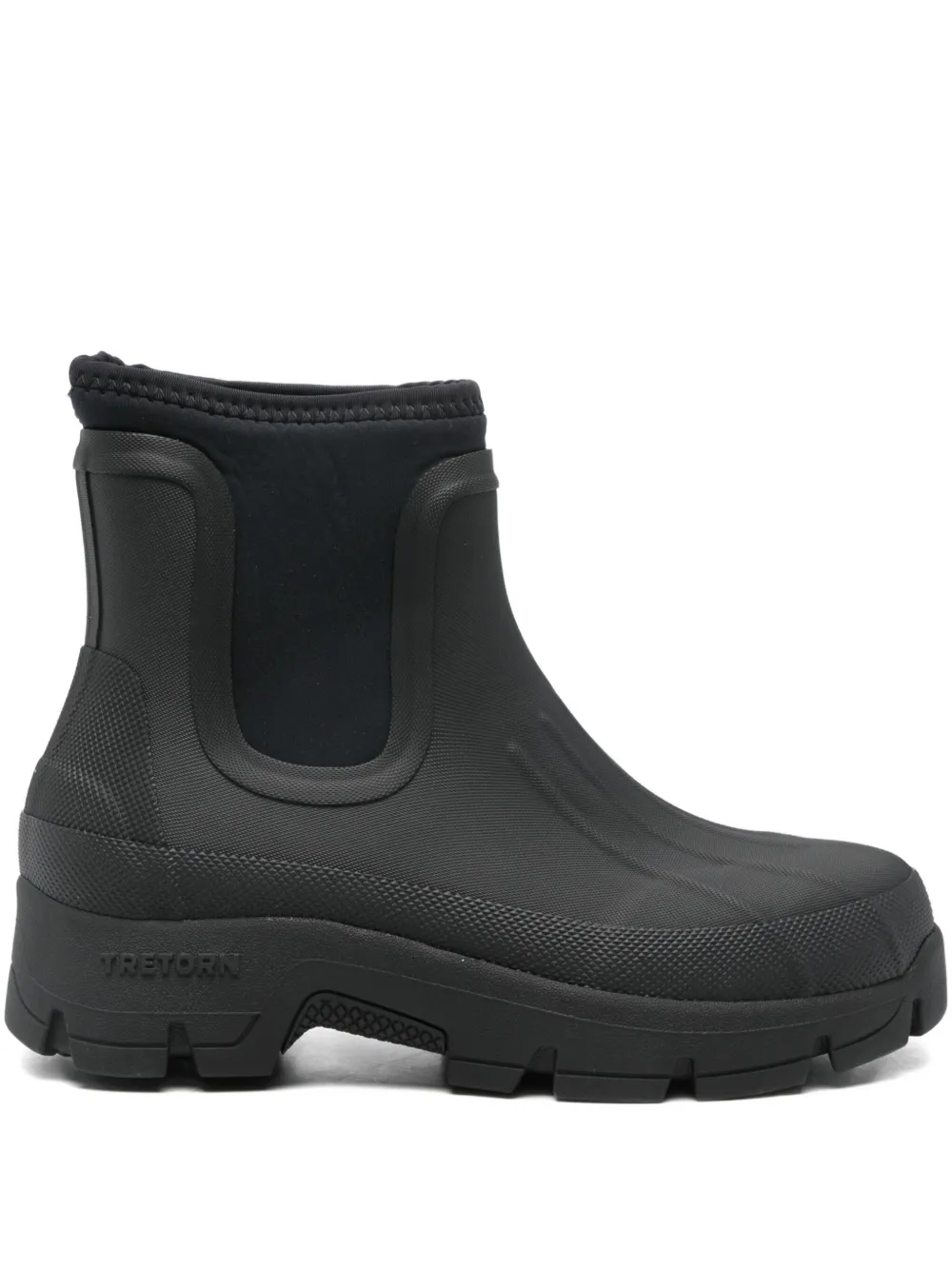Kassl Editions Marie Rain Boots In Black