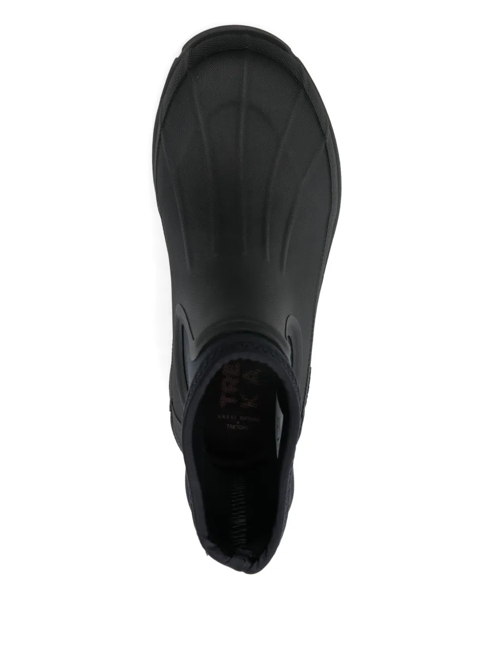 Kassl Editions Marie Rain Boots In Black
