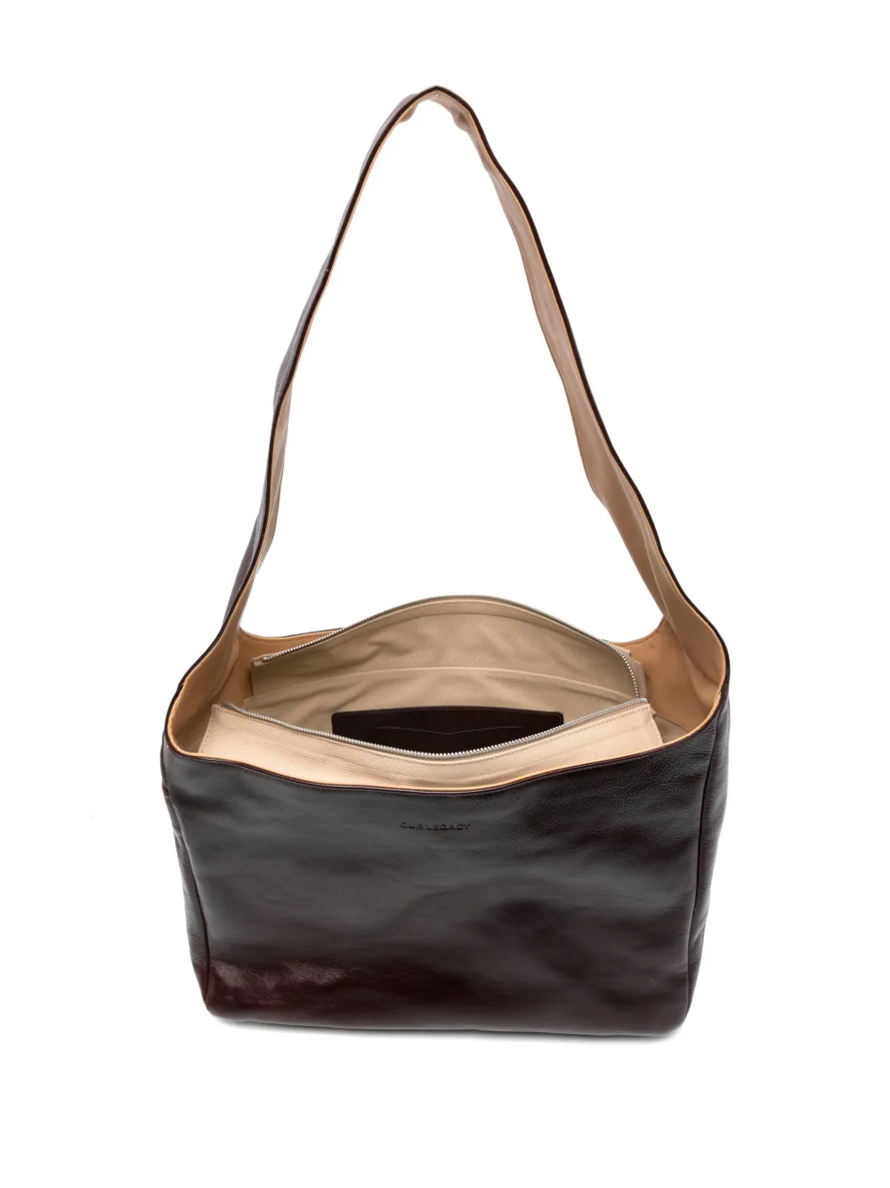 Our Legacy Grande Brick Shoulder Bag In Black