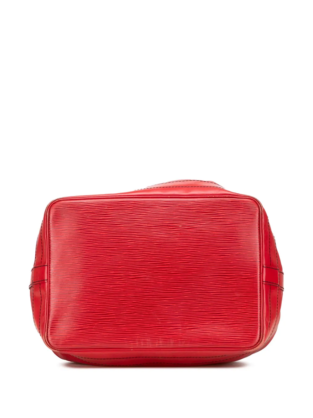 Pre-owned Louis Vuitton 1992 Epi Noe Gm Bucket Bag In Red