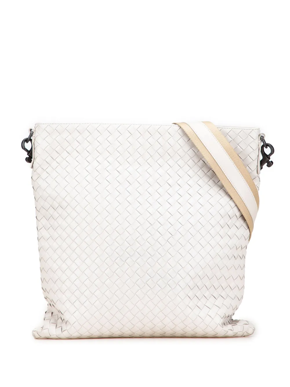 Bottega Veneta Pre-Owned 2012-2025 Nappa Intrecciato crossbody bag | White | Image 1