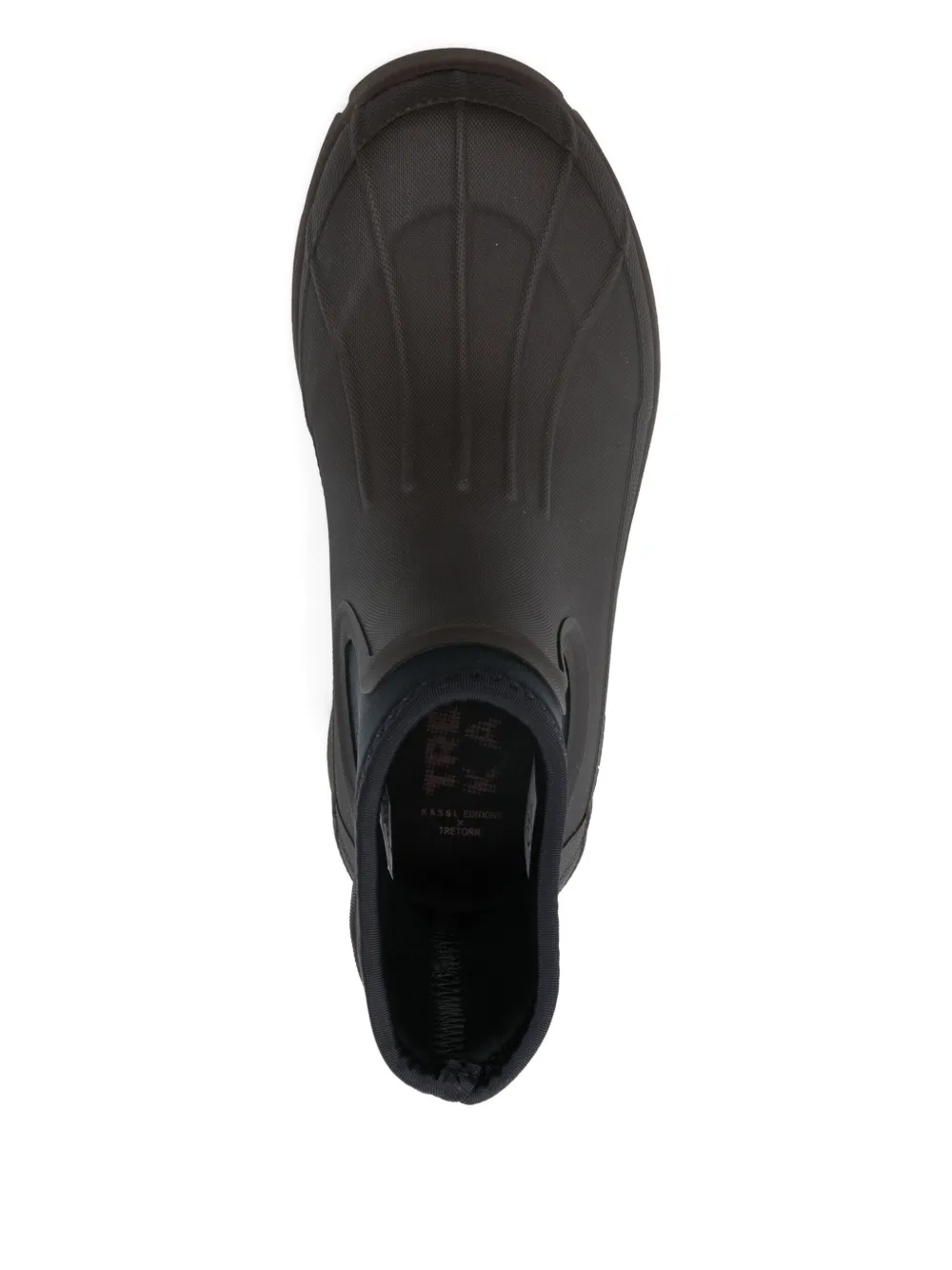 Kassl Editions Marie Rain Boots In Brown