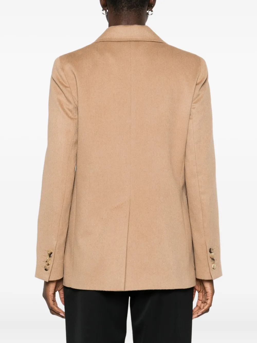 Max Mara Single-breasted Blazer In Neutral