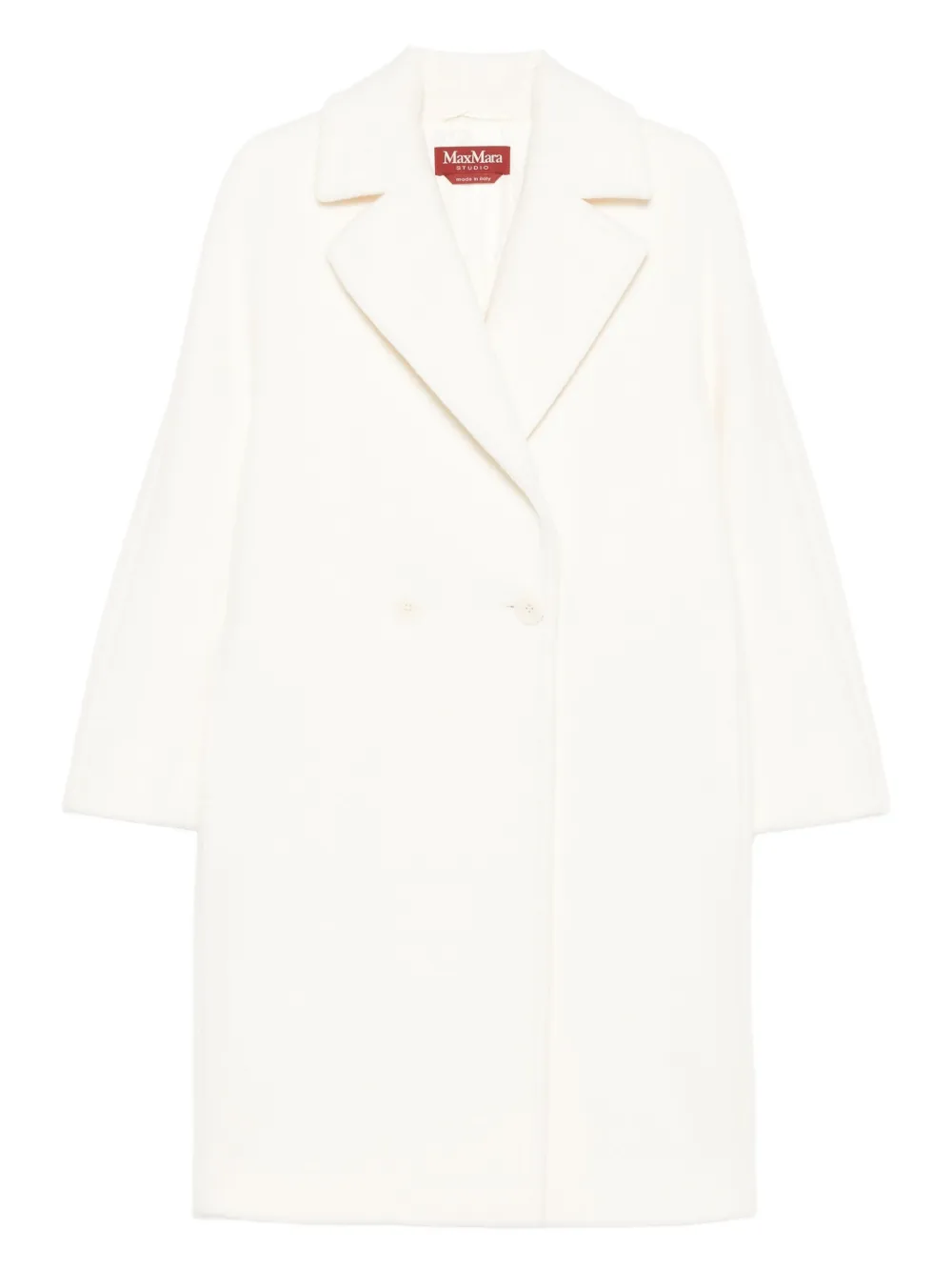 Max Mara abrigo con doble botonadura | blanco | Image 1